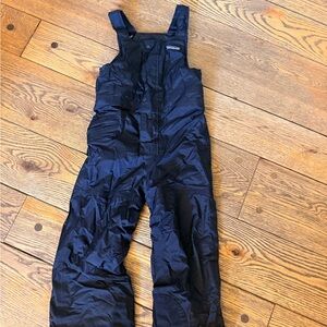 Patagonia Kids Black Insulated Snow Bib
